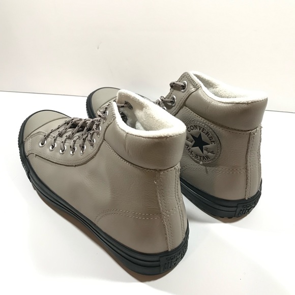 Converse leather high top size 9 - Picture 4 of 6